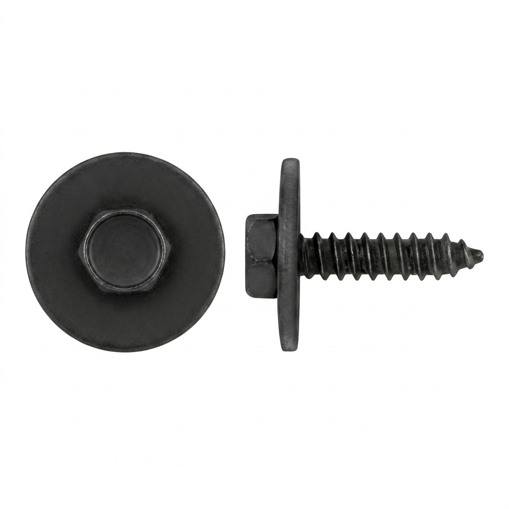 Black Trim Screws for G.M. - 4.2 - 1.41 x 20mm Hex Head w/ Washer - Replaces G.M. # 11503892, 11500434, 11502449, 11503403