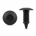Black Nylon Trim Panel Retainers for Chrysler / G.M. - 5/16" (8mm) Hole Size - .145 - .530" Panel Range - Replaces Chrysler # 6501301, G.M. # 21094146